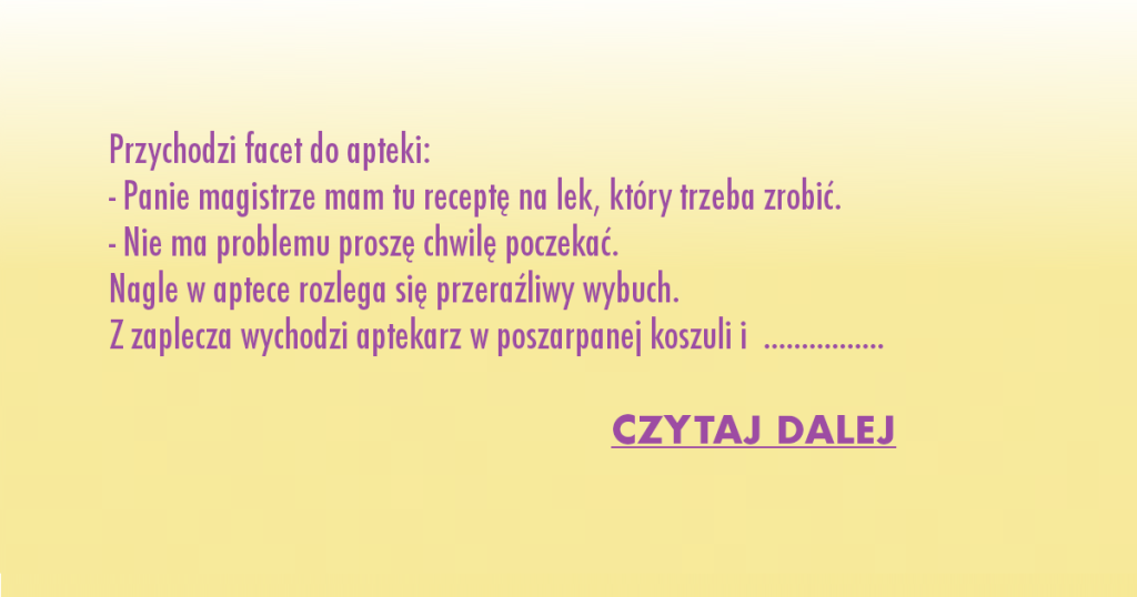 Przychodzi Facet Do Apteki Po Prezerwatywy